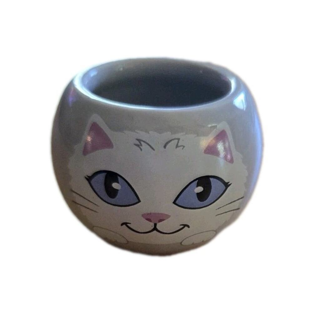 ceramic cat-designed planter